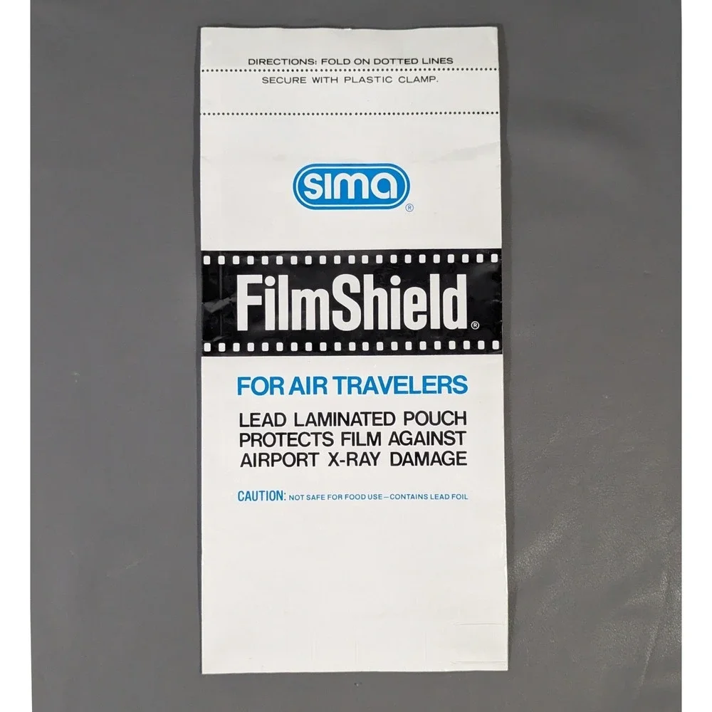 Sima FilmShield Lead Laminated Pouch X-Ray Protection, No Sealing clip Included